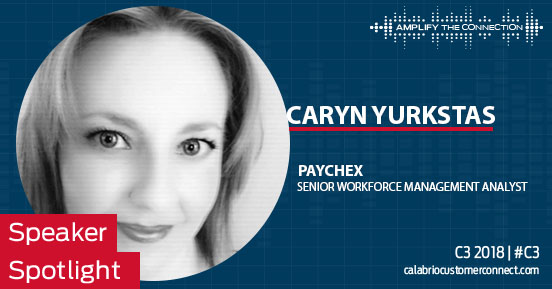 C3 2018 Speaker Spotlight: Q&A with Caryn Yurkstas, Paychex